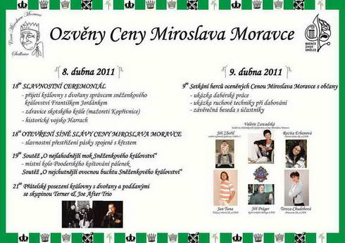 Ozvny Ceny Miroslava Moravce 2011. Klikni pro vt obrzek v novm okn.