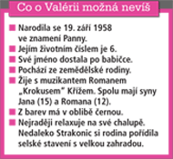 Co o Valérii možná nevíš. Klikni pro větší obrázek v novém okně.