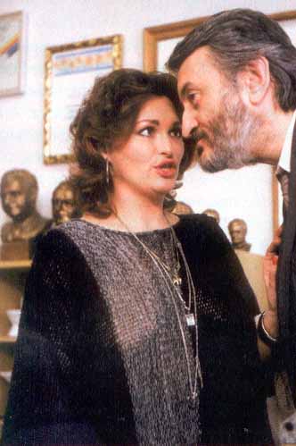 S Milanem Lasicou ve filmu "Ven ptel, ano".