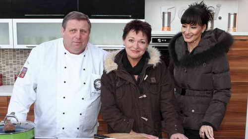 Jaroslav Sapk, Valrie a Daniela inkorov v poadu esko na tali.