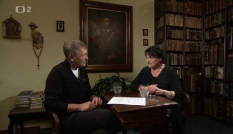 Zbigniew Czendlik a Valérie Zawadská v pořadu Uchem jehly.