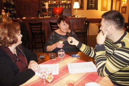 Valérie Zawadská s Patrikem Rozehnalem a Naďou Konvalinkovou - Klikni pro větší obrázek v novém okně. Foto: Petr Jindra